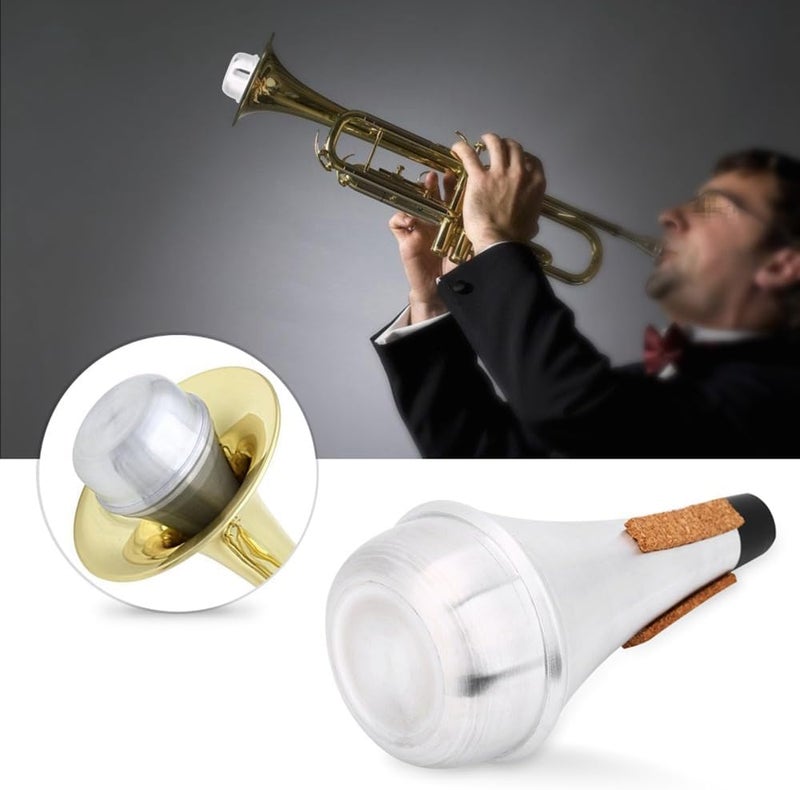 Chiffonade Lightweight Aluminum Trumpet Straight Mutes - Practice Silencer for Jazz & Training - Image 2